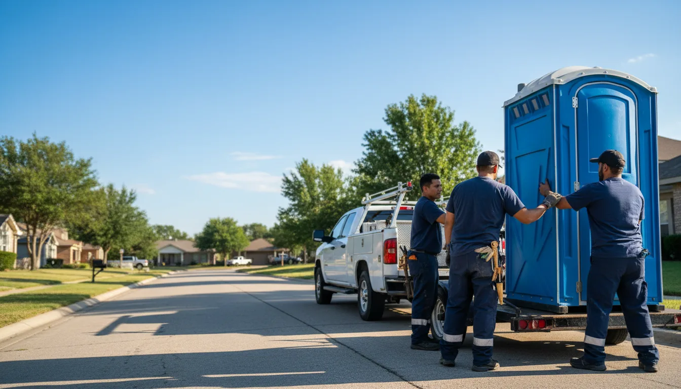 Portable Toilet Rental in Crumrod, AR near me